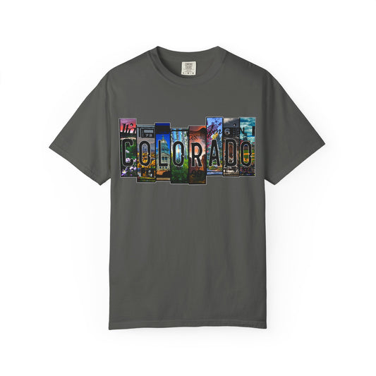 Colorado License Plate T-Shirt – Vintage State Pride Tee